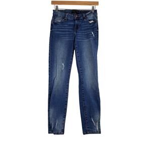 Kendall Kylie The Ultra Babe Skinny Jeans Women's 3/26 Blue Stretch Denim Preppy